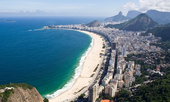 Praia Copacabana – RJ. Foto: Divulgação.