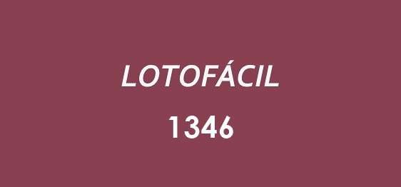Lotofácil 1346.
