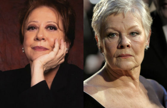 Veteranas do teatro e cinema, Fernanda Montenegro e Judi Dench estarão na Abertura. Foto: Divulgação/Colagem/Confira Mais