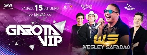 Projeto de Wesley Safadão chega à capital de Mato Grosso em outubro. Foto: Facebook/Reprodução
