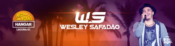 Evento no interior de Santa Catarina terá show de Wesley Safadão em fevereiro. Foto: Site Oficial/Divulgação