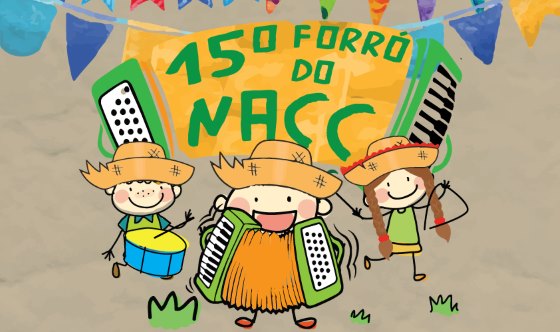 Imagem de divulgação de edição 2016. Forró do Nacc.