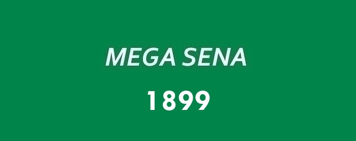 Mega Sena 1899.